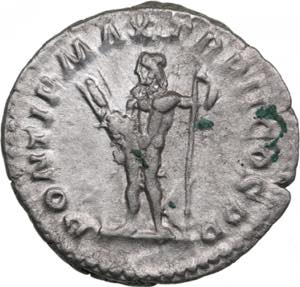 Roman Empire AR Denarius 217 AD - Macrinus ... 