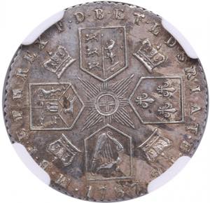 Great Britain 6 Pence 1787 - Hearts - George ... 