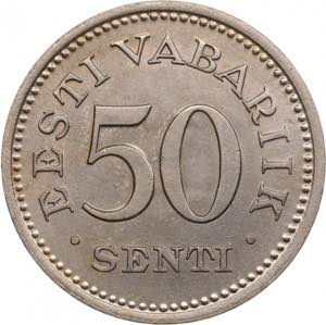 Estonia 50 Senti 1936 ... 