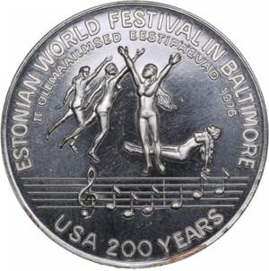 Estonia Medal 1976 - 2nd ... 