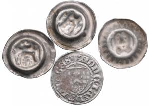 Group lot of coins: Germany, Hamburg (4) ... 