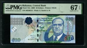 Bahamas 10 Dollars 2009 ... 