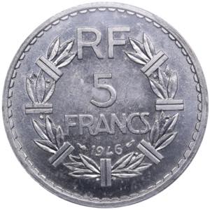 France 5 Francs 1946 - PCGS MS64 Magnificent ... 