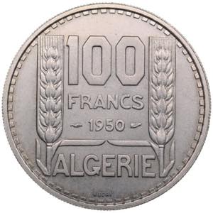 France, Algeria 100 Francs 1950 ESSAI ... 