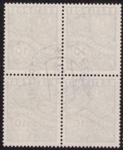 ESTONIA stamps 1938 CARITAS 15+15 senti ... 