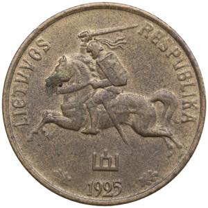 Lithuania 10 Centu 1925 3.03g. UNC/UNC. Mint ... 