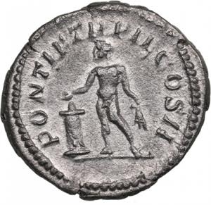 Roman Empire AR Denarius 210 AD - Geta (AD ... 