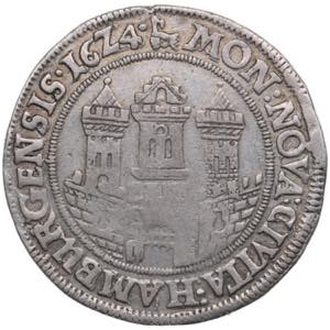 Germany, Hamburg 1/2 Reichstaler 1624 ... 