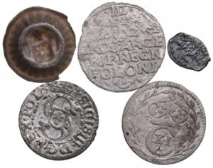 Group of coins (5) ... 