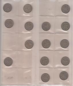 Lot of coins: Russia, Estonia, Latvia, ... 
