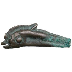 Skythia (Olbia) Æ Dolphin coin c. 437-410 ... 