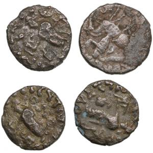 Indo-Scythian Kings. BI Drachms - Azes (II), ... 
