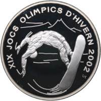 Andorra 10 dinar 2002 - ... 