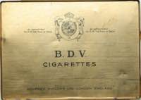 Great Britain Tobacco box
B.D.V. Cigarettes, ... 