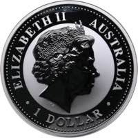 Australia 1 dollar 2004
31.52 g. BU