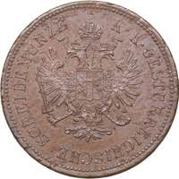 Austria 4 kreuzer 1860
13.11 g. UNC