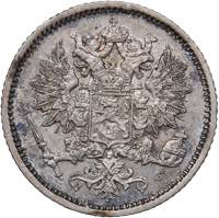 Russia - Grand Duchy of Finland 25 penniä ... 