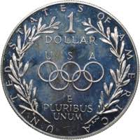 USA 1 dollar 1988 - Olympics
26.70 g. PROOF