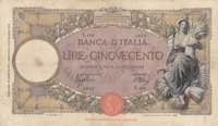 Italy 500 lire 1940
F
