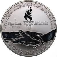 USA 1 dollar 1995 - Olympics Atlanta ... 