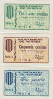 Spain 0,25-1 peseta 1937
UNC