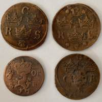 Sweden coins (4)
F-VF