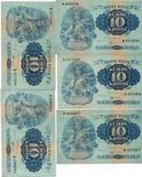 Estonia 10 krooni 1937 ... 