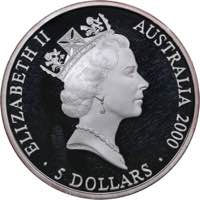 Australia 5 dollars 2000 - Olympics
31.34 g. ... 