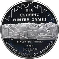 USA 1 dollar 2002 - Olympics Salt Lake ... 