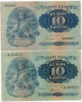 Estonia 10 krooni 1928, ... 