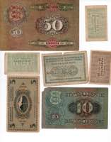 Estonia lot of paper money (7)
F-VF