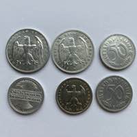 Germany coins (6)
AU-UNC