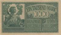 Germany - Lithuania Kowno (Kaunas) 1000 mark ... 
