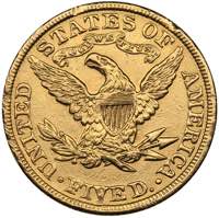 USA 5 dollars 1899
8.32 g. VF+/VF+ KM# 101.