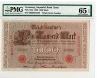 Germany 1000 mark 1910 ... 