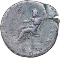 Roman Empire AE Sestertius - Domitian (81-96 ... 