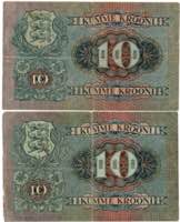 Estonia 10 krooni 1928, 1937 (2)
VF