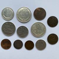 Latvia lot of coins ... 