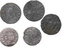 Livonian coins (5)
Riga, ... 