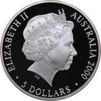 Australia 5 dollars 2000 - Olympics
31.58 g. ... 