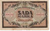 Estonia 100 marka 1922 ... 