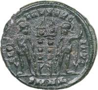 Roman Empire - Nicomedia Æ follis 330-335 - ... 