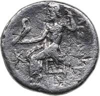 Macedonian Kingdom AR Drachm - Antigonos I ... 