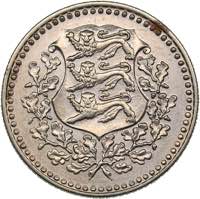 Estonia 1 mark 1926
2.56 g. XF/AU Mint ... 
