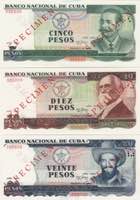 Cuba 5-20 peso 1991 - ... 