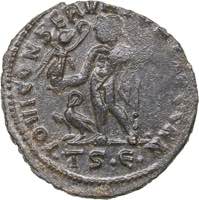 Roman Empire - Thessalonica Æ follis 316-7 ... 