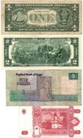 World paper money
Estonia, Egypt, Moldova, ... 