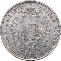 Austria Florin 1878
12.34 g. XF+/AU