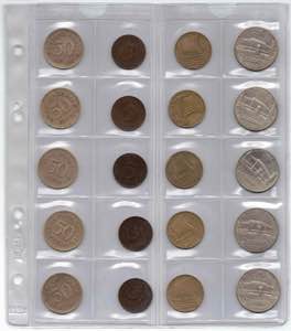 Estonia lot of coins ... 