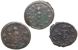 Roman Empire AE - Tetric, Diocletian (3)
(3)